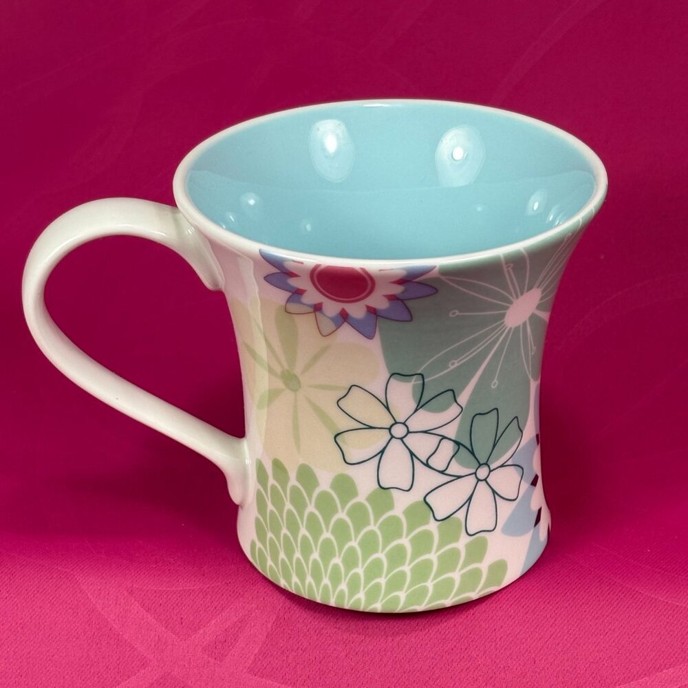colorful Portmeirion  Crazy Daisy coffee mug